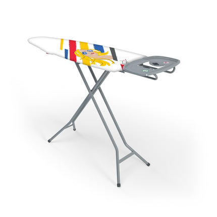 Widex® Easy Compact strijkplank met strijkplankhoes | 120 x 42 cm | 3-laags | French Fashion | Sunshine