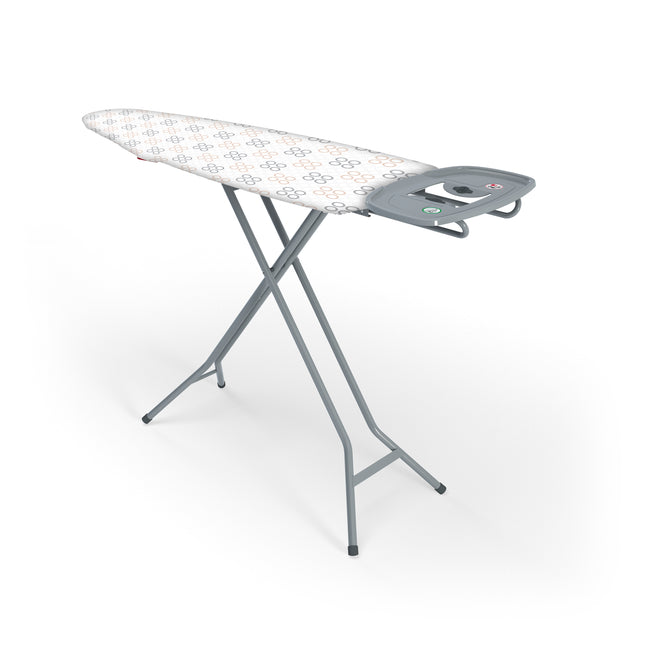 Widex® Easy Compact strijkplank met strijkplankhoes | 120 x 42 cm | 2-laags | Comfort | Circle Blocks