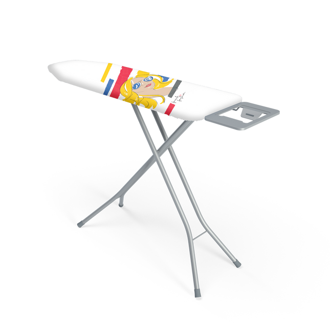 Widex® Lizzy strijkplank met strijkplankhoes | 120 x 38 cm | 3-laags | French Fashion | Sunshine