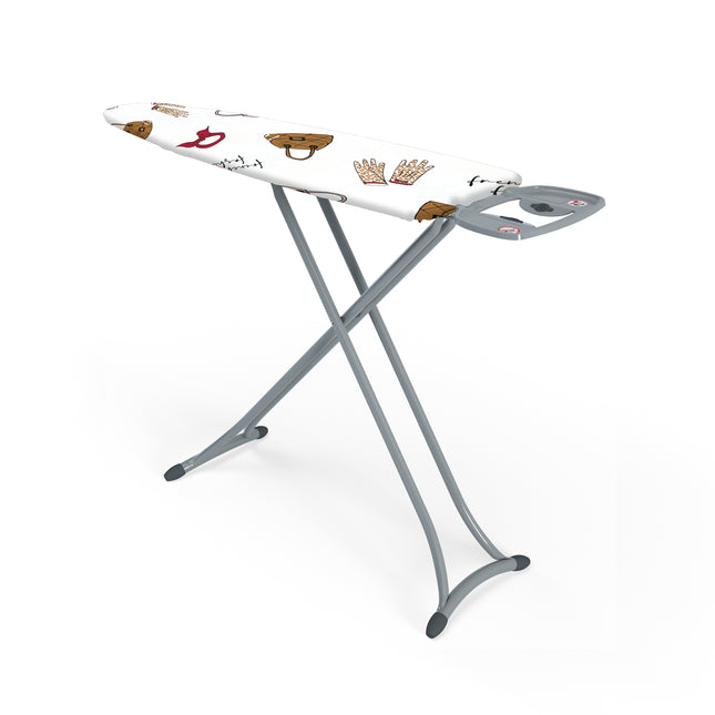 Widex® Loona strijkplank met strijkplankhoes | 120 x 38 cm | 3-laags | French Fashion | Cheetachic