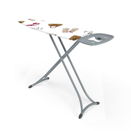 Widex® Lou strijkplank met strijkplankhoes | 120 x 42 cm | 3-laags | French Fashion | Cheetachic