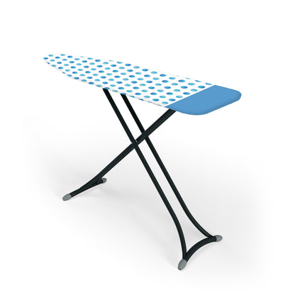 Widex® P0003 strijkplank met strijkplankhoes | 137 x 38 cm | 3-laags | Parking | Blue Dots