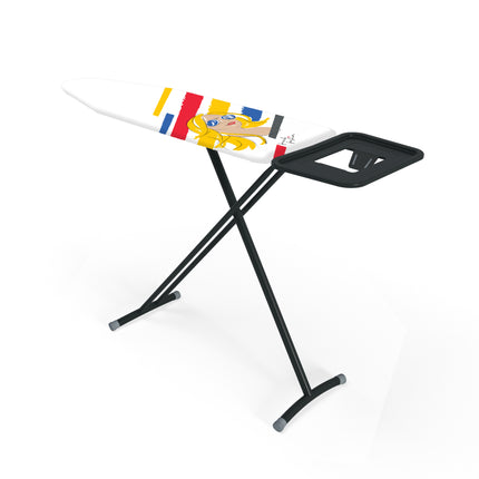 Widex® Ruby strijkplank met strijkplankhoes | 124 x 38 cm | 3-laags | French Fashion | Sunshine